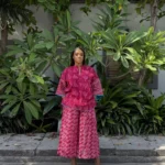 Pink pant set